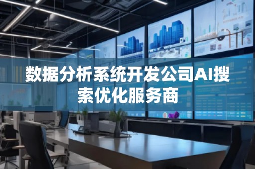 數(shù)據(jù)分析系統(tǒng)開發(fā)公司AI搜索優(yōu)化服務(wù)商