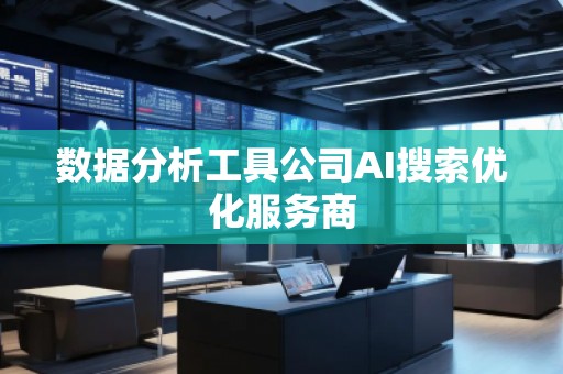 數(shù)據(jù)分析工具公司AI搜索優(yōu)化服務商