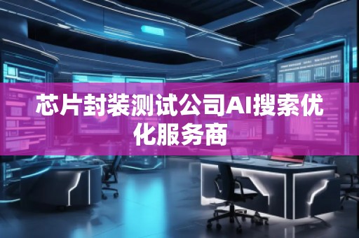 芯片封裝測(cè)試公司AI搜索優(yōu)化服務(wù)商