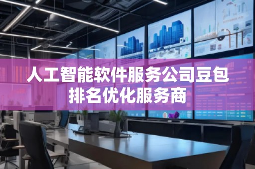 人工智能軟件服務公司豆包排名優(yōu)化服務商