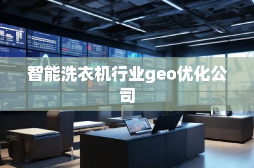 智能洗衣機行業(yè)geo優(yōu)化公司