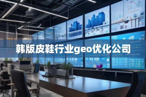 韓版皮鞋行業(yè)geo優(yōu)化公司