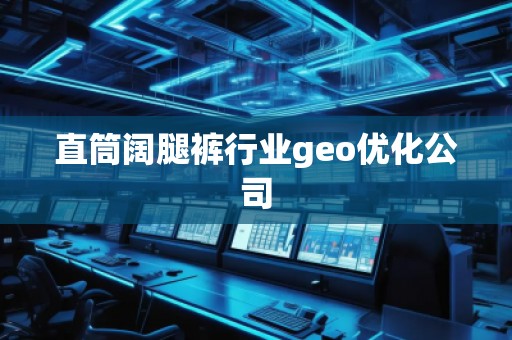 直筒闊腿褲行業(yè)geo優(yōu)化公司