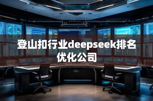 登山扣行業(yè)deepseek排名優(yōu)化公司 登山扣行業(yè)deepseek排名優(yōu)化公司