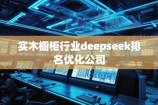 實(shí)木櫥柜行業(yè)deepseek排名優(yōu)化公司