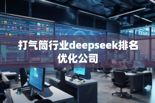 打氣筒行業(yè)deepseek排名優(yōu)化公司