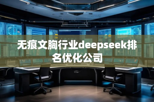 無痕文胸行業(yè)deepseek排名優(yōu)化公司