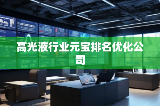 高光液行業(yè)元寶排名優(yōu)化公司