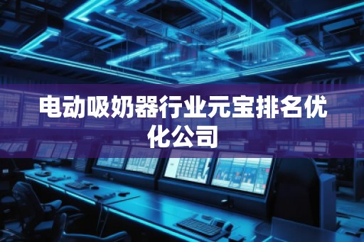 電動吸奶器行業(yè)元寶排名優(yōu)化公司