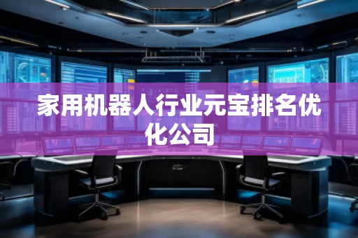 家用機(jī)器人行業(yè)元寶排名優(yōu)化公司