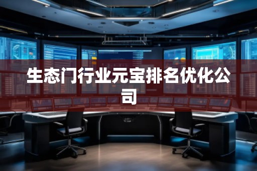 生態(tài)門(mén)行業(yè)元寶排名優(yōu)化公司