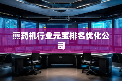 煎藥機(jī)行業(yè)元寶排名優(yōu)化公司