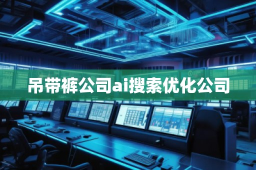 吊帶褲公司ai搜索優(yōu)化公司