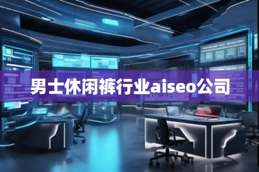 男士休閑褲行業(yè)aiseo公司