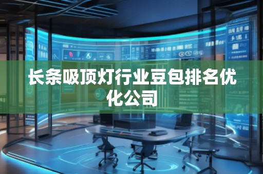 長條吸頂燈行業(yè)豆包排名優(yōu)化公司