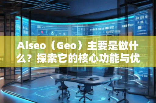 Aiseo（Geo）主要是做什么？探索它的核心功能與優(yōu)勢