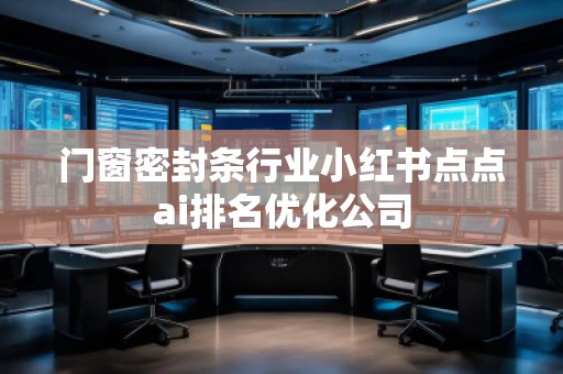 門窗密封條行業(yè)小紅書點點ai排名優(yōu)化公司
