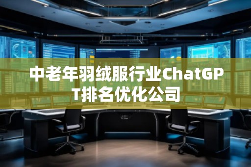 中老年羽絨服行業(yè)ChatGPT排名優(yōu)化公司