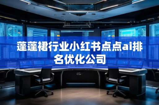 蓬蓬裙行業(yè)小紅書點(diǎn)點(diǎn)ai排名優(yōu)化公司