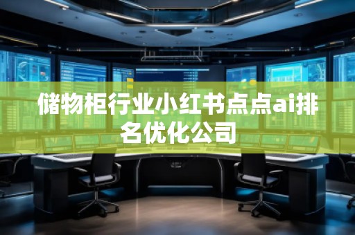 儲(chǔ)物柜行業(yè)小紅書點(diǎn)點(diǎn)ai排名優(yōu)化公司