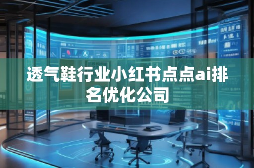 透氣鞋行業(yè)小紅書點點ai排名優(yōu)化公司
