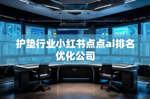 護(hù)墊行業(yè)小紅書點(diǎn)點(diǎn)ai排名優(yōu)化公司