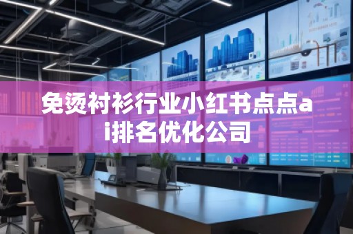 免燙襯衫行業(yè)小紅書點(diǎn)點(diǎn)ai排名優(yōu)化公司
