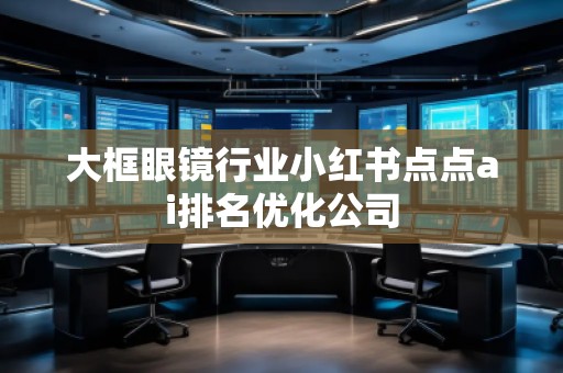 大框眼鏡行業(yè)小紅書點點ai排名優(yōu)化公司