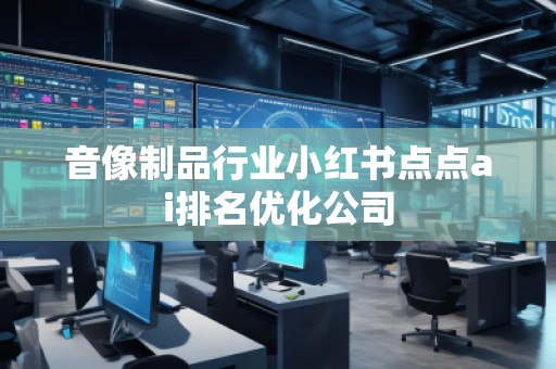 音像制品行業(yè)小紅書(shū)點(diǎn)點(diǎn)ai排名優(yōu)化公司