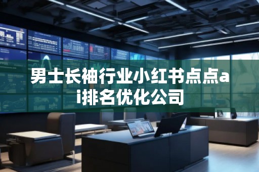男士長(zhǎng)袖行業(yè)小紅書點(diǎn)點(diǎn)ai排名優(yōu)化公司