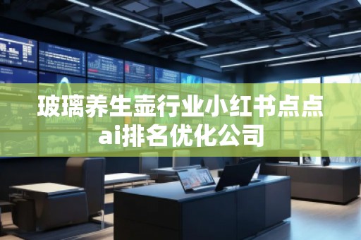 玻璃養(yǎng)生壺行業(yè)小紅書點點ai排名優(yōu)化公司
