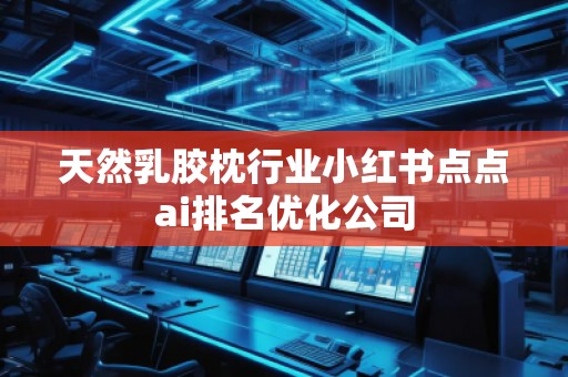 天然乳膠枕行業(yè)小紅書(shū)點(diǎn)點(diǎn)ai排名優(yōu)化公司