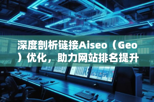 深度剖析鏈接Aiseo（Geo）優(yōu)化，助力網(wǎng)站排名提升
