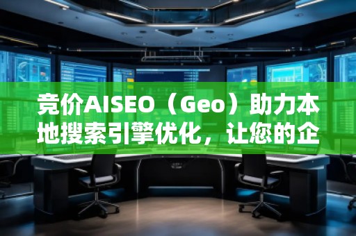 競價AISEO（Geo）助力本地搜索引擎優(yōu)化，讓您的企業(yè)脫穎而出