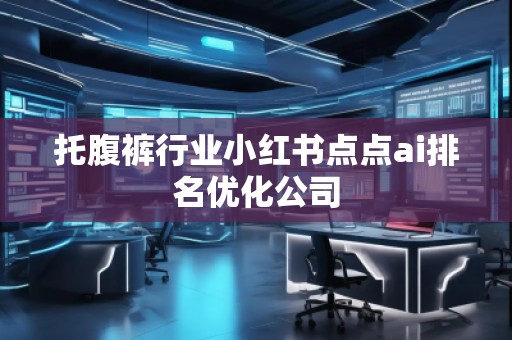 托腹褲行業(yè)小紅書點(diǎn)點(diǎn)ai排名優(yōu)化公司