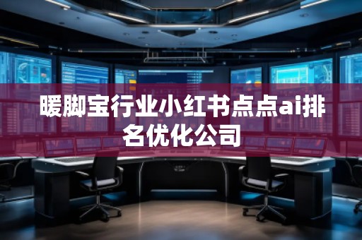 暖腳寶行業(yè)小紅書點點ai排名優(yōu)化公司