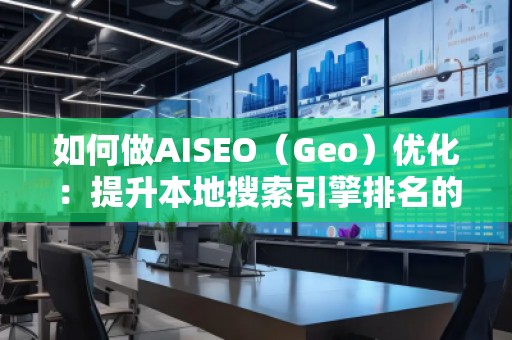 如何做AISEO（Geo）優(yōu)化：提升本地搜索引擎排名的秘籍