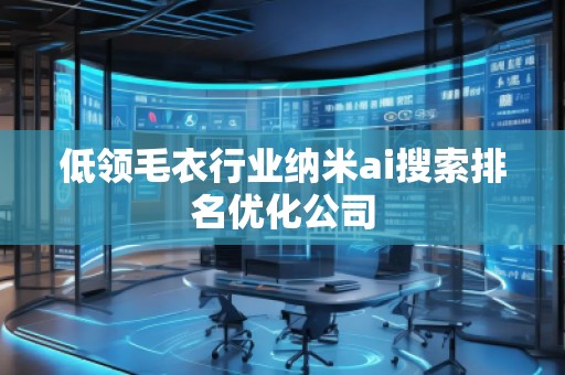 低領毛衣行業(yè)納米ai搜索排名優(yōu)化公司