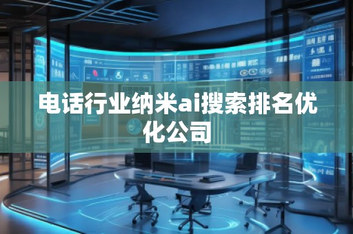 電話行業(yè)納米ai搜索排名優(yōu)化公司