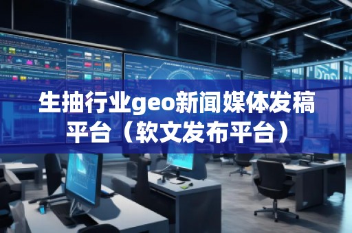 生抽行業(yè)geo新聞媒體發(fā)稿平臺（軟文發(fā)布平臺）