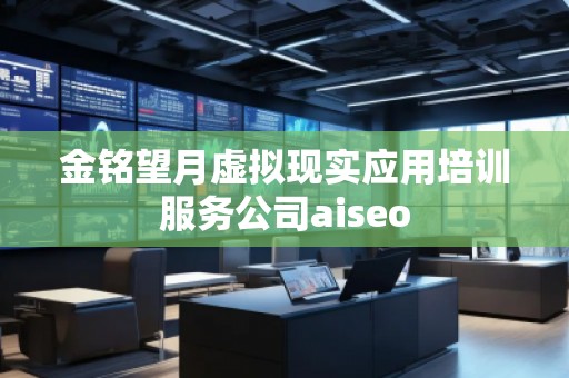 金銘望月虛擬現(xiàn)實應用培訓服務公司aiseo