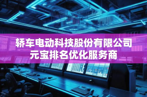 轎車電動科技股份有限公司元寶排名優(yōu)化服務(wù)商